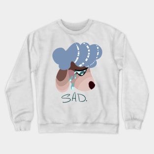 Sad Dog Crewneck Sweatshirt